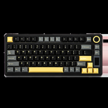 EPOMAKER X AULA EA75 MAX 75% ANSI US Layout Hot-Swap Gasket Wired/Bt/2.4Ghz Wireless Mechanical Keyboard with Screen & Knob